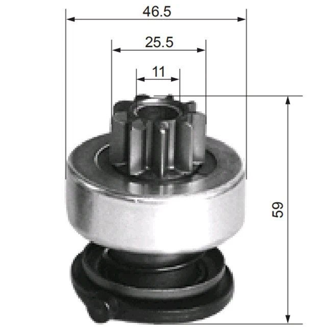 GM Starter Bendix